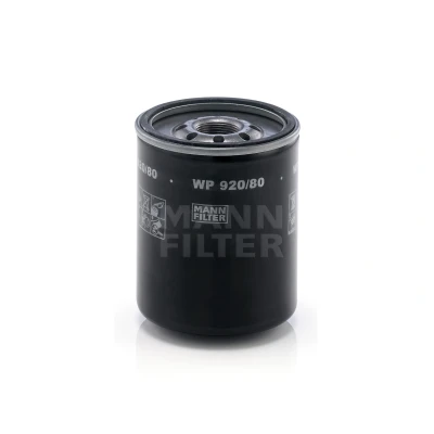 Abbildung von MANN FILTER WP 920/80 Ölfilter M 26 X 1.5 mit einem Rücklaufsperrventil Anschraubfilter SUZUKI: Vitara I Off Road, Grand 1 SUV