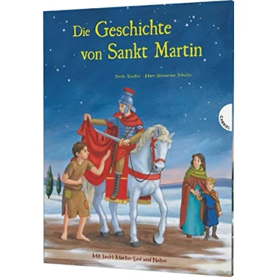 Abbildung von Die Geschichte von Sankt Martin: Pappbilderbuch zum Vorlesen und Mitsingen mit den Liedern &quot;Ich geh meiner Laterne&quot; &quot;Laterne,