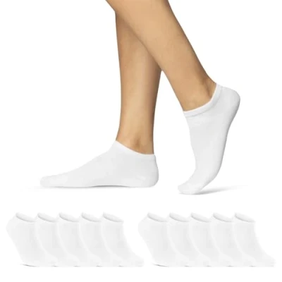 Abbildung von 10 20 30 Paar Sneaker Socken Herren Damen Schwarz Weiß Grau Baumwolle 16900 (10x 39 42)