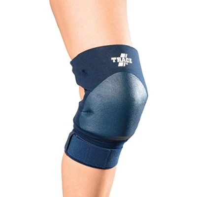 Abbildung von Trace Handball &amp; Hallensport Knieschoner/Unisex Erwachsene/M/Dunkelblau/Weiche Polsterung/Indoor/Protektor gepolstert/komfortabel enganliegend/Auch für Volleyball, Fussball Tanzen
