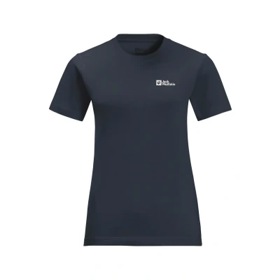 Abbildung von Jack Wolfskin Essential T W Tshirt basic, Damen, Größe: Small, Night blue
