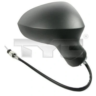 Abbildung von Außenspiegel Tyc 331 0060 links konvex, Einstellung: Seilzug SEAT: Ibiza 4 ST, 4, Sportcoupe
