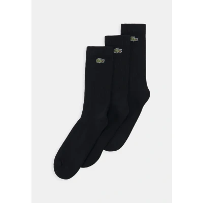 Abbildung von Lacoste 3 PACK Socken, Herren, Größe: 43 46, Black