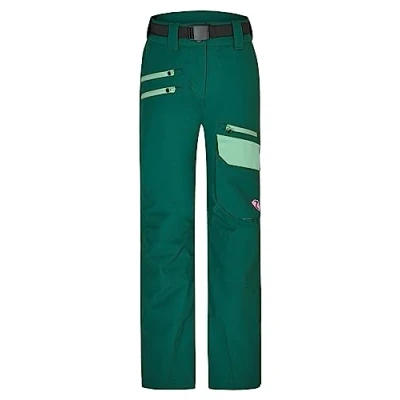 Abbildung von Ziener Mädchen Aileen Ski Hose Schnee wasserdicht warm PFC frei, deep green, 140