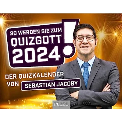 Abbildung von So werden Sie zum Quizgott Kalender 2024 Tagesabreißkalender: Der Quizkalender von Sebastian Jacoby. Rätselspaß &amp; Wissen testen mit diesem Tischkalender