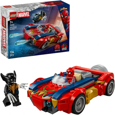 Abbildung von LEGO Spider-Man Auto vs. Venomized Wolverine - 76336