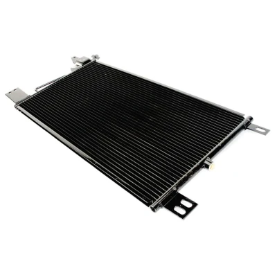 Abbildung von NISSENS 940198 Klimakondensator ohne Trockner Aluminium 742 R 134a