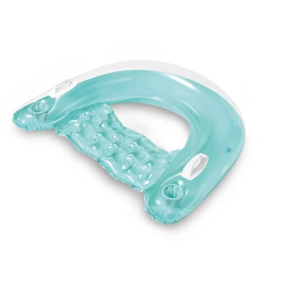 Abbildung von Aufblasbarer Schwimmsitz blau