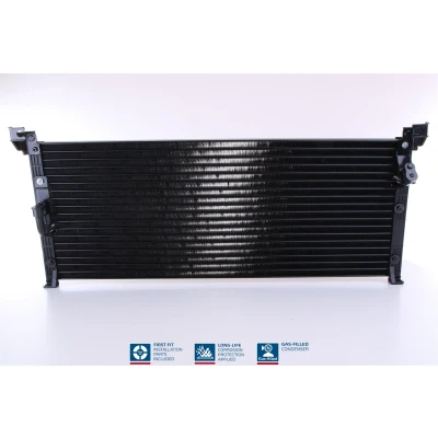 Abbildung von NISSENS 94370 Klimakondensator ohne Trockner Aluminium 805 R 134a