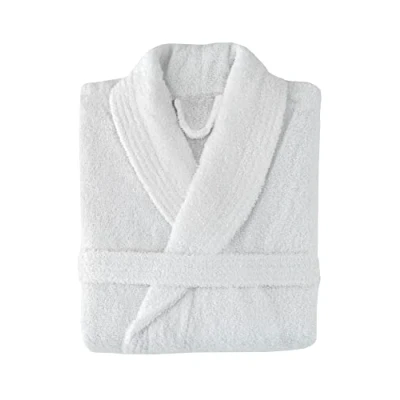 Abbildung von Top Towels Bademantel Unisex für Damen oder Herren 100 % Baumwolle 500 g/m² aus Frottee
