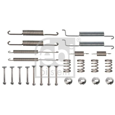 Abbildung von FEBI BILSTEIN 182282 Zubehörsatz, Bremsbacken Hinterachse VOLKSWAGEN: GOLF 2, 1, Lupo / 3L, SEAT: Arosa, AUDI: 80 B2