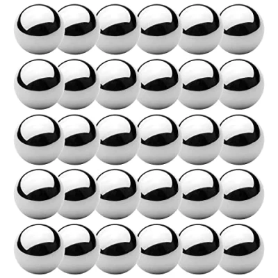 Abbildung von cyclingcolors 30x Kugeln Stahl kugelring kugellager Fahrrad (1/4 Zoll (6.35mm))
