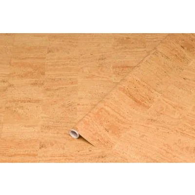 Abbildung von d c fix Möbel Klebefolie Kork Holz Optik 45 cm x 2 m Möbelfolie selbstklebende Deko Folie für Küche, Tisch, Schrank, Fensterbank, Küchenfronten Schrankfolie Tischfolie Holzfolie braun