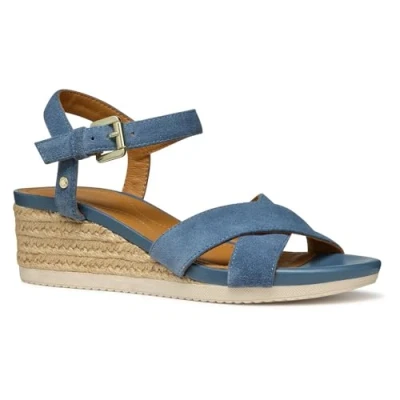 Abbildung von Geox Espadrille, Damen, Größe: 41, Avio Leder