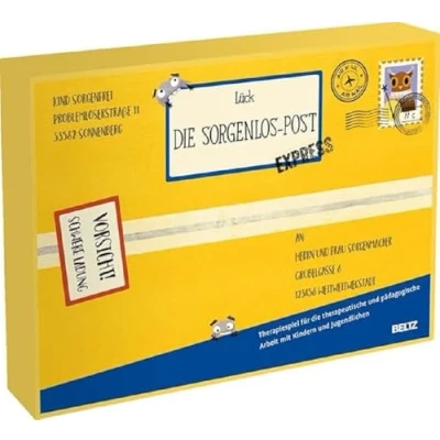 Abbildung von die Sorgenlos Post: Therapiespiel für therapeutische und pädagogische Arbeit mit Kindern Jugendlichen. Brettspiel 33,5 x 23,1 5,5 cm (Beltz Therapiespiele)