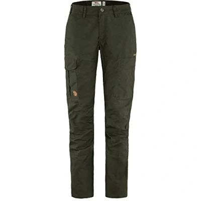Abbildung von Fjällräven Damen Karla Pro Trousers Curved W Hose, Dunkles Waldgrün, 46