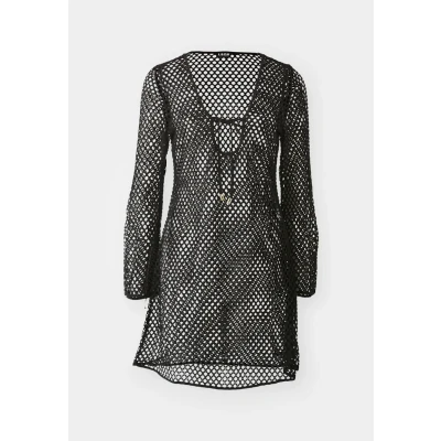 Abbildung von Lascana MINI Dress Strandaccessoire, Damen, Größe: 34, Black
