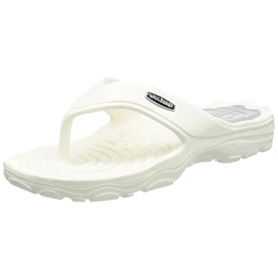 Abbildung von chung shi Unisex Zori Zehentrenner, Weiss/Grau, 38 EU (S)