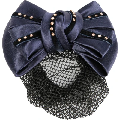 Abbildung von Harry&#039;s Horse Haarspange Strass Rosegold Navy