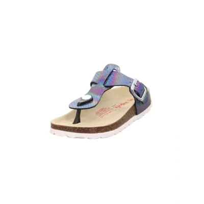 Abbildung von Superfit Fussbettpantoffel Pantoffeln, Blau 8000, 29 EU Weit