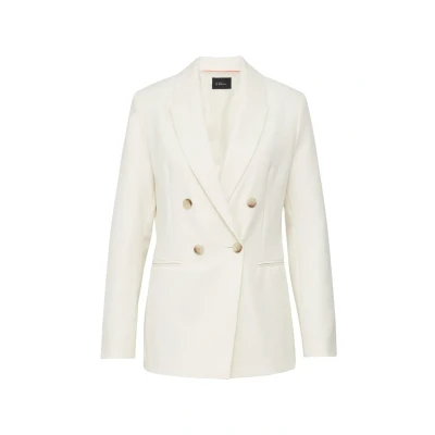 Abbildung von s.Oliver Black Label MIT Reverskragen IM Blazer, Damen, Größe: 40, Ecru