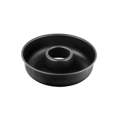 Abbildung von Zenker 7426 Special Creative Apfelküchli Backblech für 8 Stück Einfach &amp; gesund backen, Antihaft, Ø33 cm, Schwarz