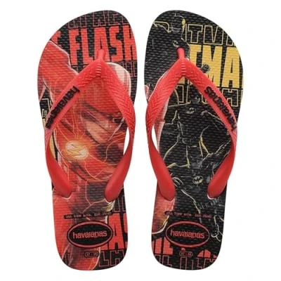 Abbildung von Havaianas Top Herois DC, Flip Flop Men, Weiß, Rot, Chinesisch, Schwarz, 7.5/8 UK