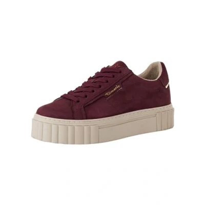 Abbildung von Tamaris Sneaker low, Damen, Größe: 41, Bordeaux Schuhe