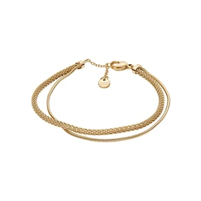 Abbildung von Skagen Merete Armband goldcoloured, Damen, Größe: One Size, Gold coloured