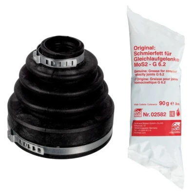 Abbildung von FEBI BILSTEIN 173033 Achsmanschette getriebeseitig, Vorderachse NBR (Nitril Butadien Kautschuk) RENAULT: LAGUNA 3 Grandtour,