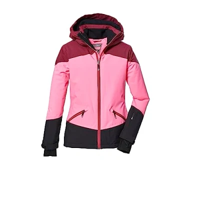 Abbildung von killtec Mädchen Skijacke wasserdicht/Funktionsjacke mit Kapuze und Schneefang KSW 151 GRLS SKI JCKT, dunkel ozean, 140, 41187 000