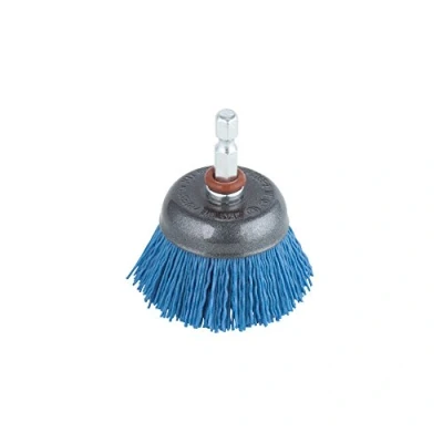 Abbildung von Wolfcraft Nylondraht Topfbürste soft ø50mm, 2728000