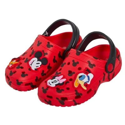 Abbildung von Disney Mickey Mouse Minnie Clogs Größe 11 UK Kind
