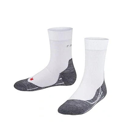 Abbildung von Falke RU4 Laufsocken Kinder Weiß, Größe 27 30