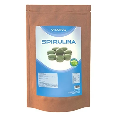 Abbildung von Spirulina Tabletten 1000g 2500 Presslinge a 400mg Platensis Algen