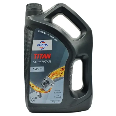 Abbildung von Fuchs Titan Supersyn 5W 30 5l Motoröl 601425837 VOLKSWAGEN: Passat B5 Estate, Golf 4, 5, AUDI: Q3, A8 D3, A4 B8 Avant