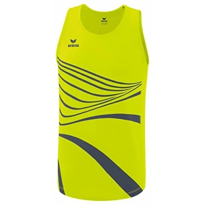 Abbildung von Erima Running Singlets Racing Top, Herren, Größe: Small, Gelb