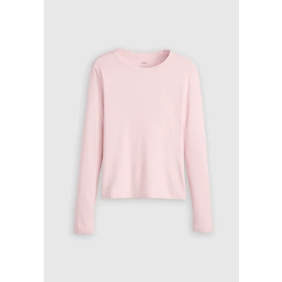 Abbildung von Levi&#039;s Essential TEE Langarmshirt, Damen, Größe: XS, Potpourri