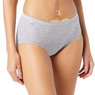 Abbildung von sloggi Damen Basic+ Midi Slip, Grey Combination, 38