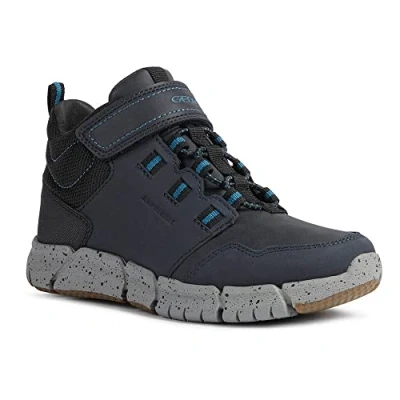 Abbildung von Geox J Flexyper Boy B Abx Ankle Boot, Navy Petrol, 34 EU