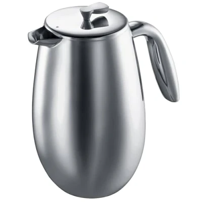 Abbildung von Bodum 1308 57 columbia Kaffeebereiter (Doppelwandig, Edelstahl, Spülmaschinengeeignet, 1,0 liters) matt