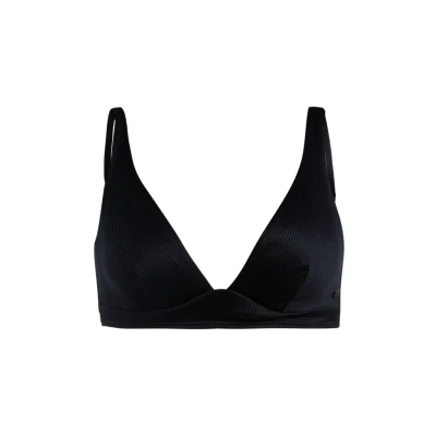 Abbildung von Roxy LOVE THE Roller Bikinitop, Damen, Größe: Small, Anthracite
