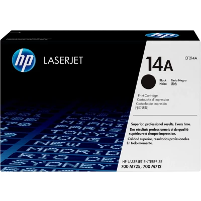 Abbildung von HP 14A (CF214A) Schwarz Original Toner für Laserjet Enterprise 700 M712, M725