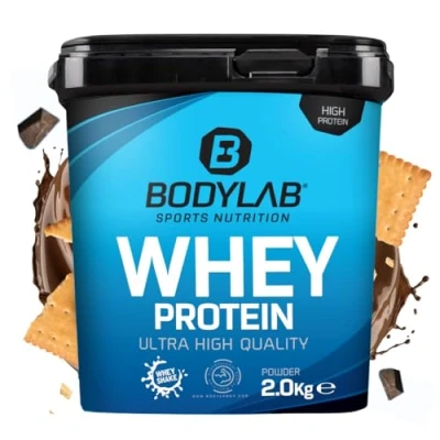 Abbildung von Bodylab24 Whey Protein Pulver, Schokokeks, 2kg