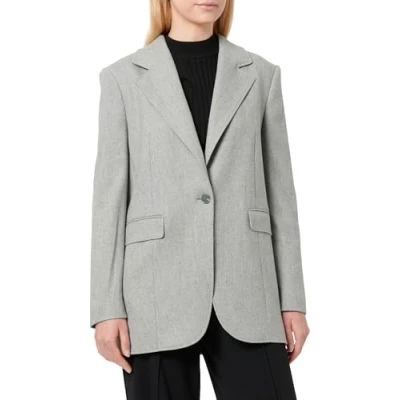 Abbildung von BOSS ORANGE Longblazer »Jasobane Premium Damenmode«, in 1 Knopf Form