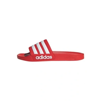 Abbildung von adidas Performance Badesandale, Größe: 47, Rotweiss Schuhe