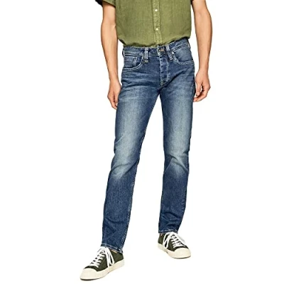 Abbildung von Pepe Jeans Herren Cash Straight Jeans, 000denim, 31W / 32L
