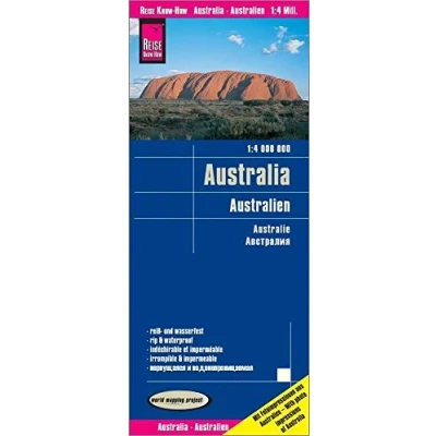 Abbildung von Reise Know How Landkarte Australien / Australia (1:4.000.000): reiß und wasserfest (world mapping project)