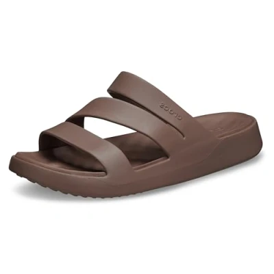 Abbildung von Crocs Getaway Hausschuh, Damen, Größe: 36/37, Truffle Schuhe