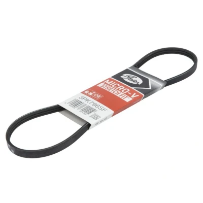 Abbildung von GATES 3PK796SF Keilrippenriemen 773 3 Polyester, EPDM (Ethylen Propylen Dien Kautschuk) HYUNDAI: Tucson, SANTA FE 3, KIA: SORENTO